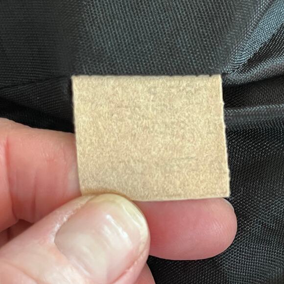 Bebe Moda Black Satin Sleeveless Twist Strap Square Neck Floor Length Gown XS/6 - Picture 10 of 13